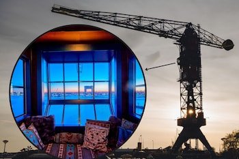 Faralda NDSM Crane Hotel Amsterdam