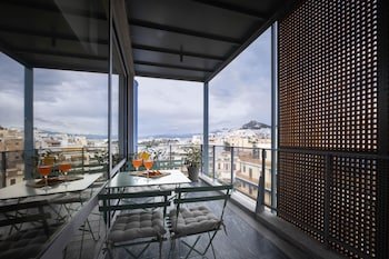 Athens Blue Building
