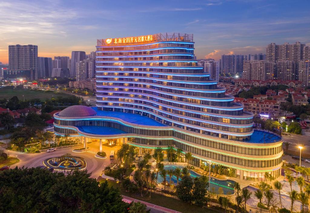 Golden shinning new century grand hotel
